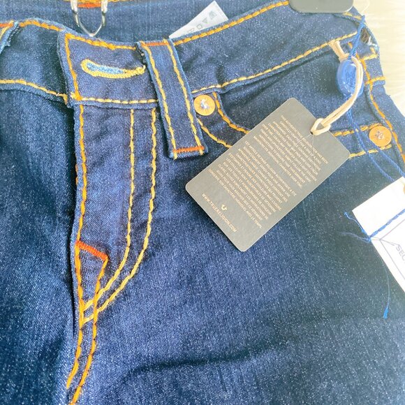 True Religion Mid Rise Straight Jean, NWT - Picture 3 of 7